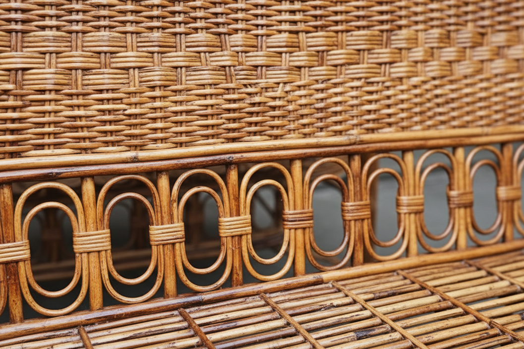 The Earthy Luxe Barrel Sofa Set