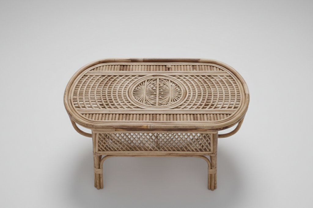 The Coastal Circle-Weave Living Set