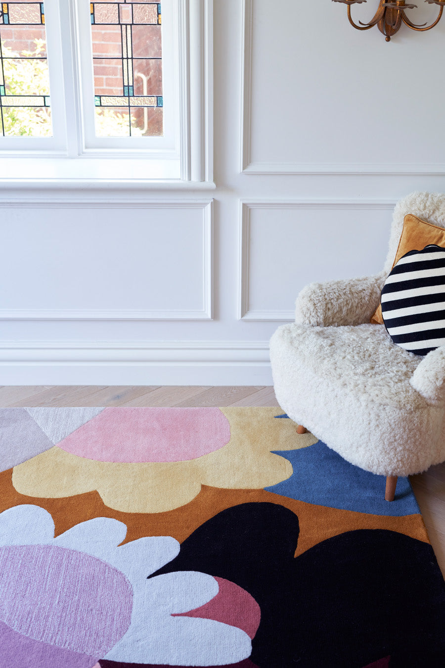 Harlequin Geometric Modern Design Hand-Tufted Area Rug-bisha-rugs