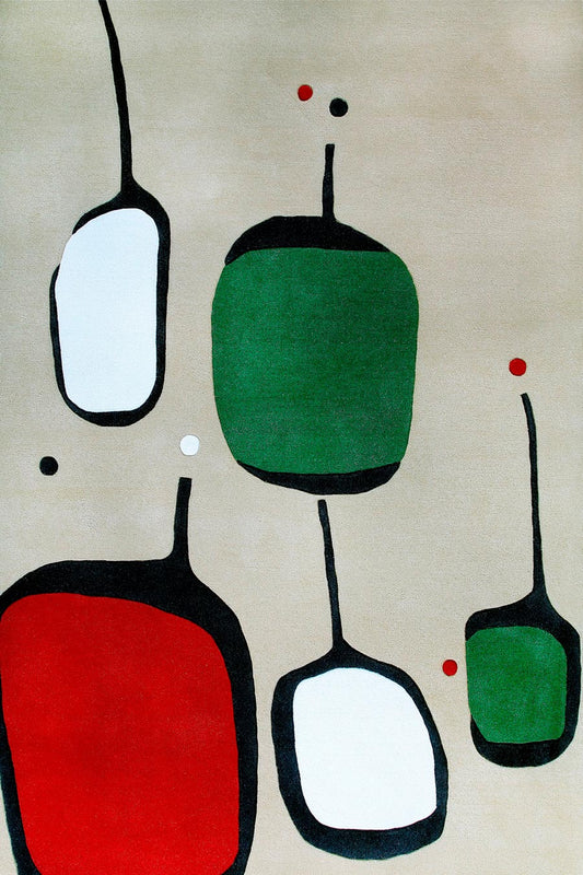 Peashooter Modern Design Hand-Tufted Area Rug-bisha-rugs