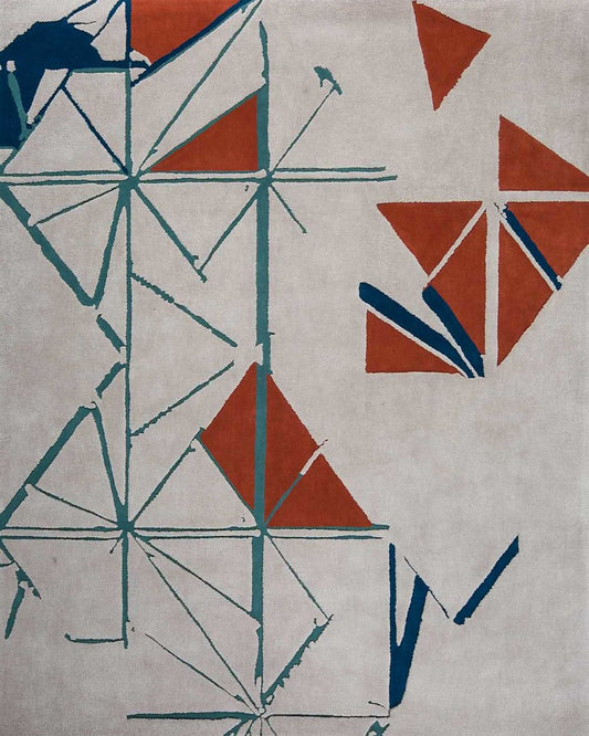 Despatch Geometric Pattern Premium Design Hand-Tufted Rug-bisha-rugs