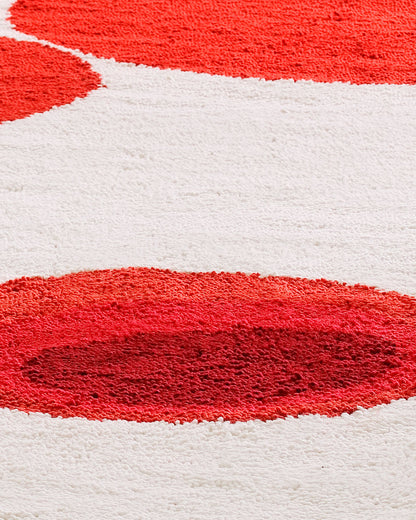 Drops Geometric Pattern Modern Design Hand-Tufted Area Rug-bisha-rugs