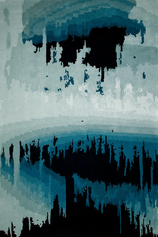 Dusk Premium Design Hand-Tufted Area Rug-bisha-rugs