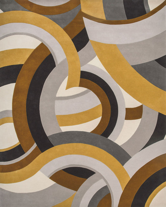 Rahman Modern Design Hand-Tufted Rug-Bisha Rugs