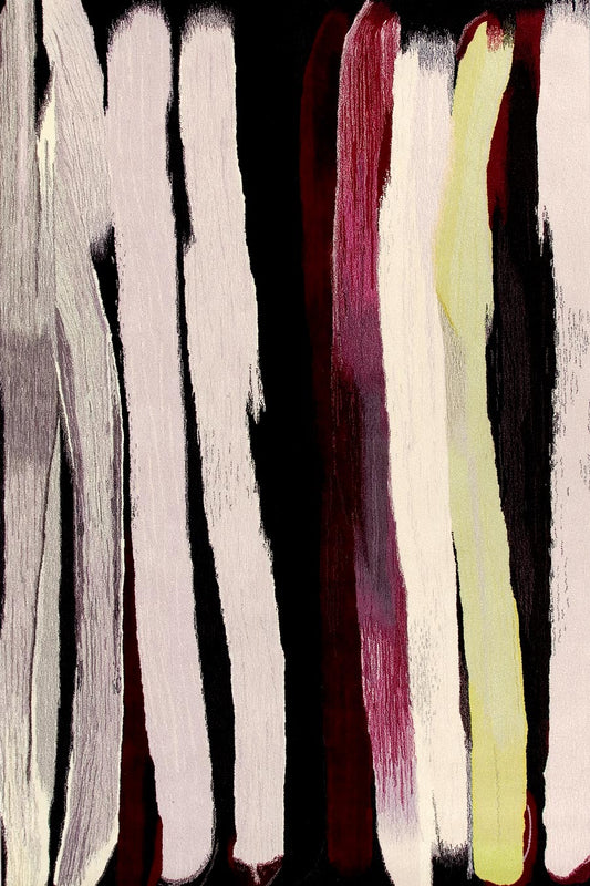 Dance Lines Modern Design Hand-Tufted Rug