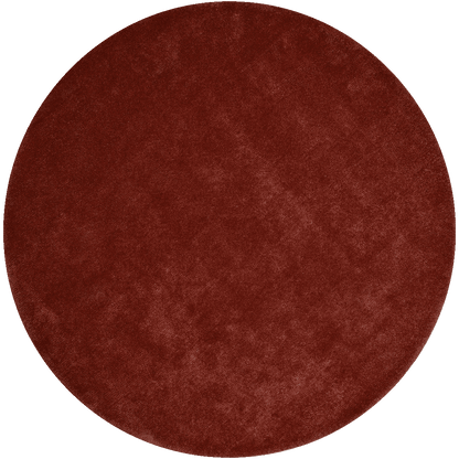 Napoleon Cut Tabasco Red Modern Design Hand-Tufted Round Rug-bisha-rugs
