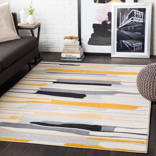 Multicolor Modern Design Area Rug-bisha-rug
