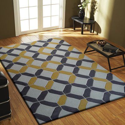 Grey Color Modern Design Area Rug-bisha-rugs