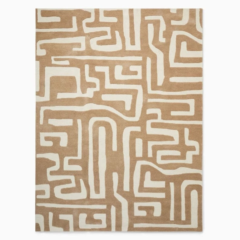Modern Design Hand Tufted Walker Rug -Bisha Rugs