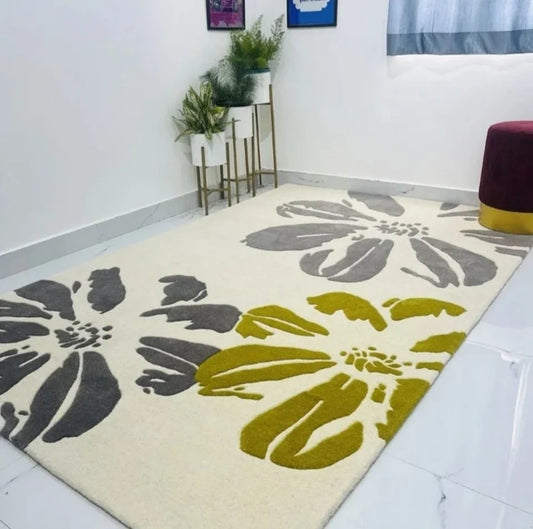 Modern Design Multicolor Hand-Tufted Rugs-Bisha Rugs