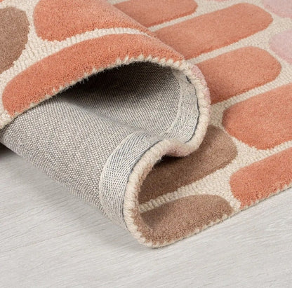 Multicolor Modern Design Hand-Tufted Rug-Bisha Rugs