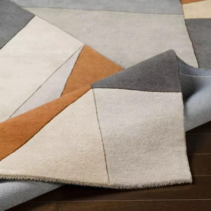 Modern Design Hand-Tufted Wool Area Rug-Bisha Rugs