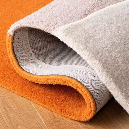 Classic Light Pink & Orange Design Hand-Tufted Rug-Bisha Rugs