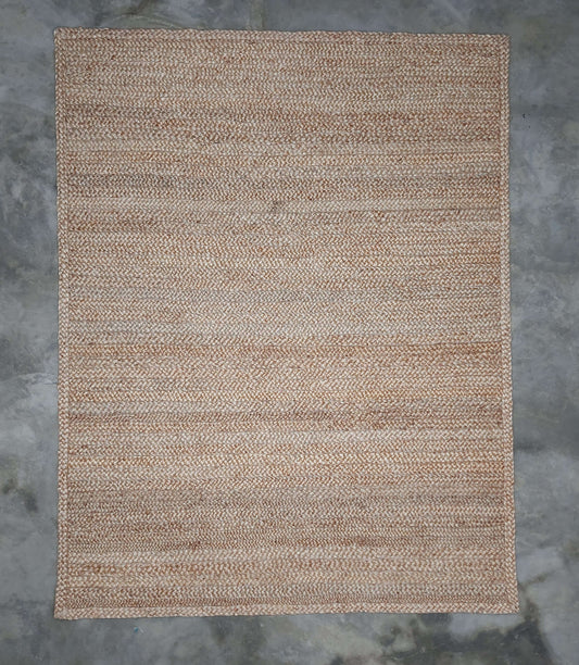 CHUNKY PLATTED JUTE – NATURAL RUGS