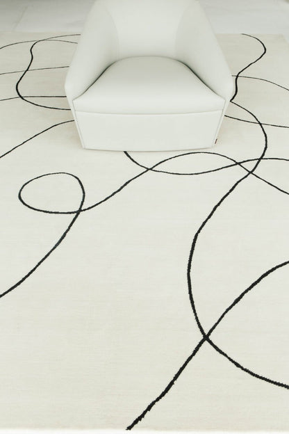 Tie a Knot Liesel Plambeck Area Rug