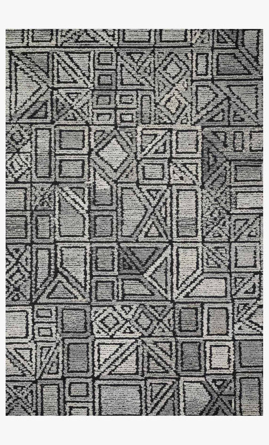 Hand Tufted Charcoal / Grey Area Rug