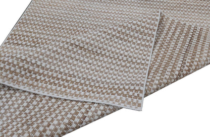 CHEQUERS – NATURAL JUTE & OFF WHITE RUGS