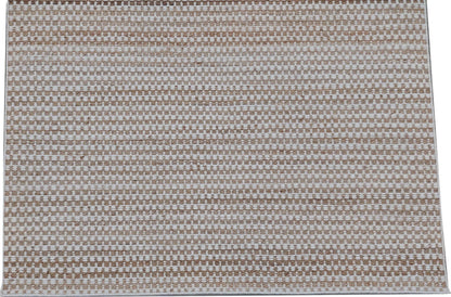 CHEQUERS – NATURAL JUTE & OFF WHITE RUGS