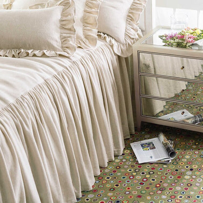 Cat's Paw Looped/Hooked Wool Area Rug