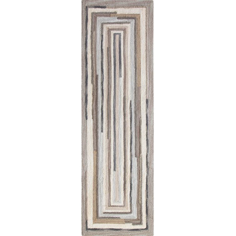 Multicolor Hand Tufted Wool Area Rug