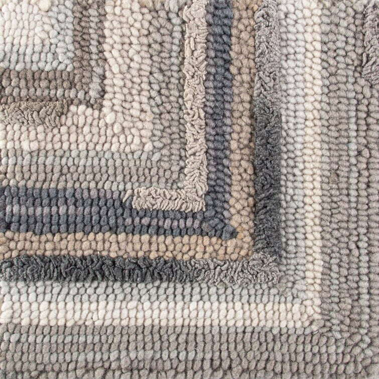 Multicolor Hand Tufted Wool Area Rug