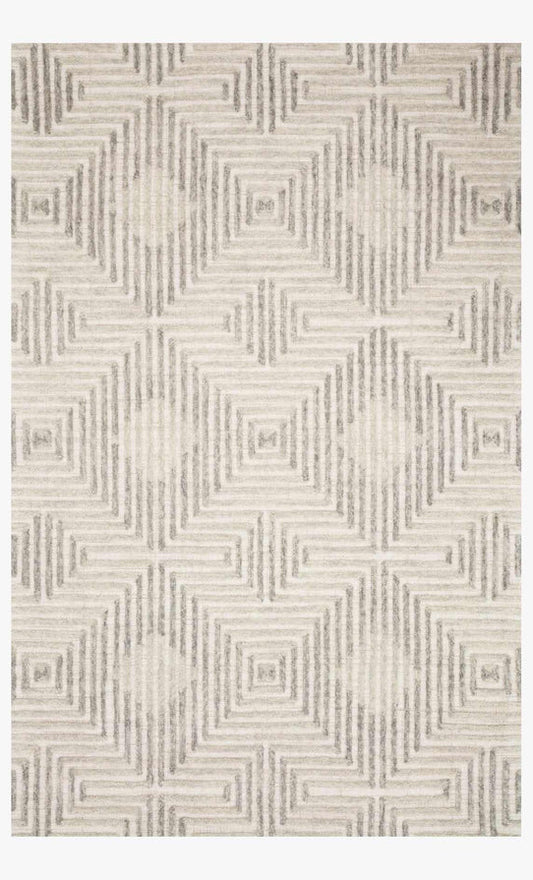Hand Tufted Grey / Silver Area Rugs
