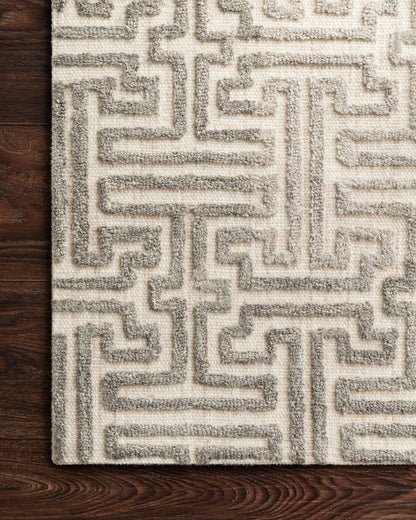 Hand Tufted Stone / Sand Area Rug