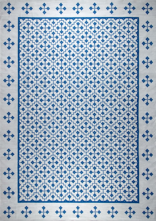 FLEUR – COIN GREY & LONDON BLUE RUGS