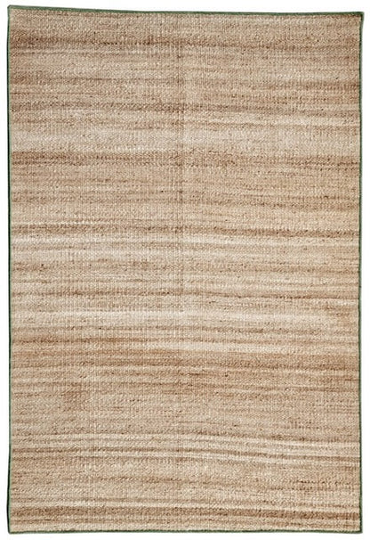 BENGAL – NATURAL JUTE & FERN GREEN RUGS