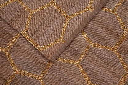 JALI – NATURAL HEMP & GOLDEN BLING RUGS
