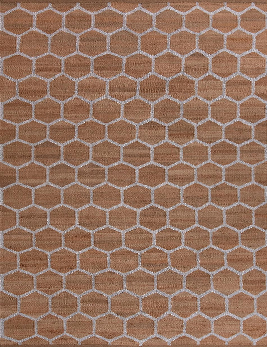 JALI – NATURAL HEMP & SILVER BLING RUGS