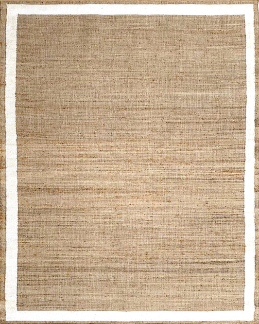 THE JALI – NATURAL JUTE & WINTER WHITE RUGS