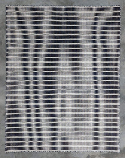 LINES – NATURAL JUTE & FRENCH NAVY RUGS