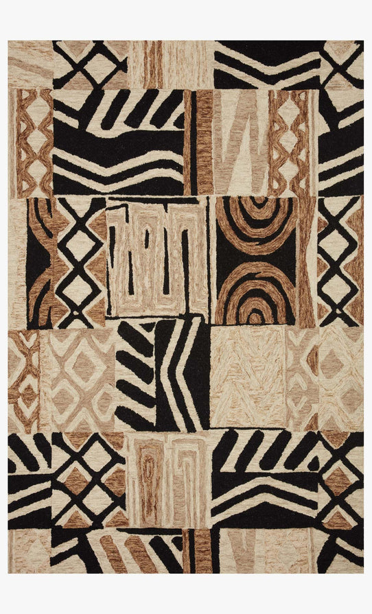 Hand Tufted  Tobacco / Natural Area Rug
