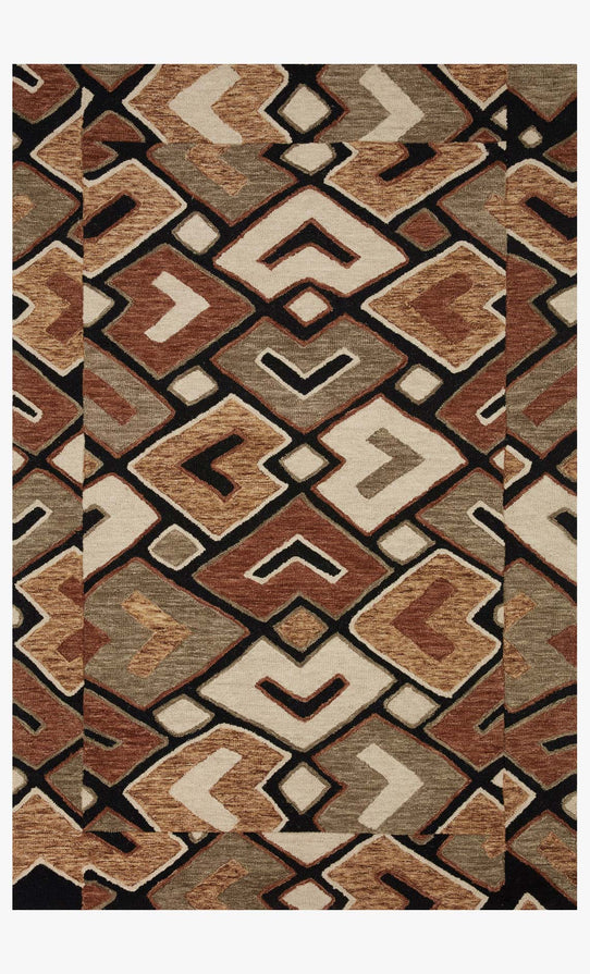 Hand Tufted Sage / Bark Area Rug