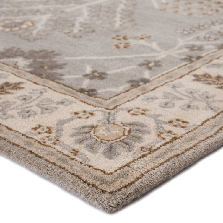 Poems Tufted Wool Area Rug