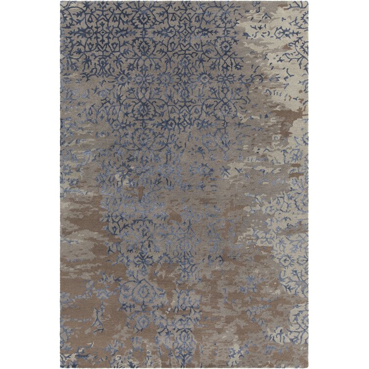 Rupec Tufted Wool Area Rug