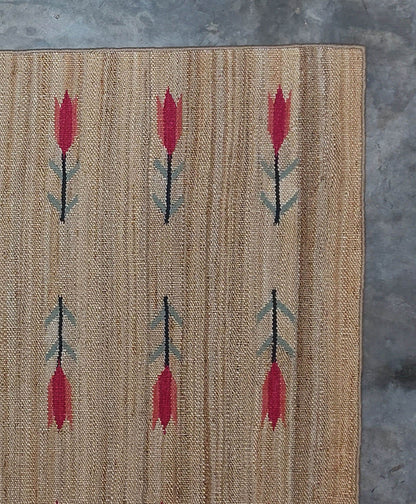TULIPS – NATURAL JUTE & SUMMER FLORALS RUGS