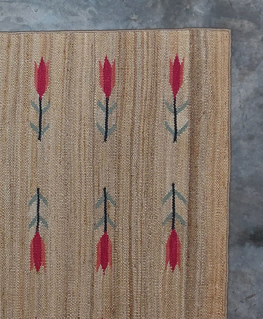 TULIPS – NATURAL JUTE & SUMMER FLORALS RUGS