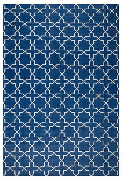 Blue Color Jali Rugs