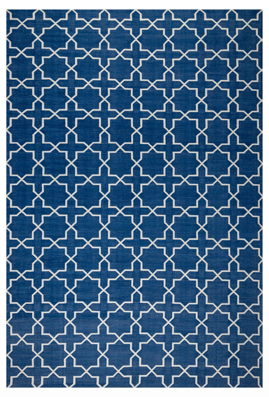 Blue Color Jali Rugs