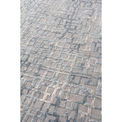 Silk Abstract Vista Wool Area Rug