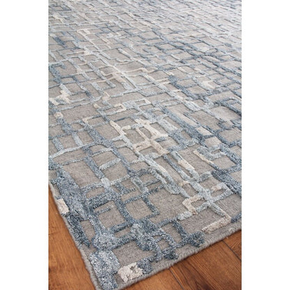 Silk Abstract Vista Wool Area Rug