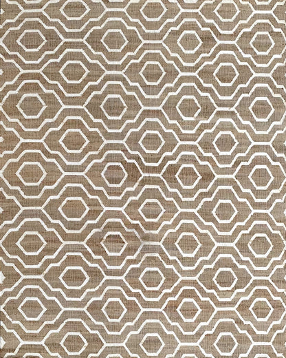 LUCKNOW – NATURAL JUTE & WINTER WHITE RUGS